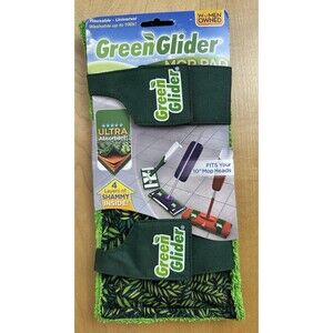 Green Glider Reusable Mop Pad for Swiffer WetJet Sweeper Washable NEW